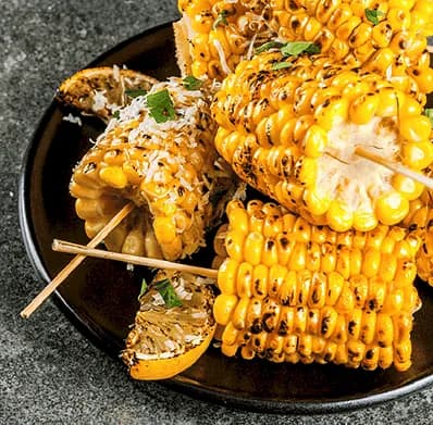 Жареная кукуруза гриль