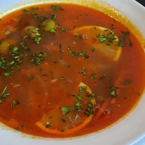 Солянка мясная