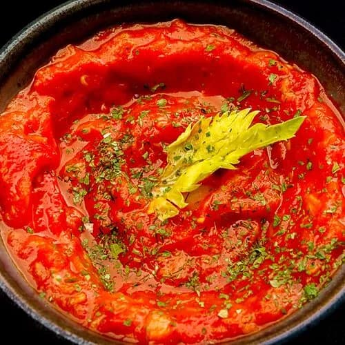 Кошерный салат Матбуха