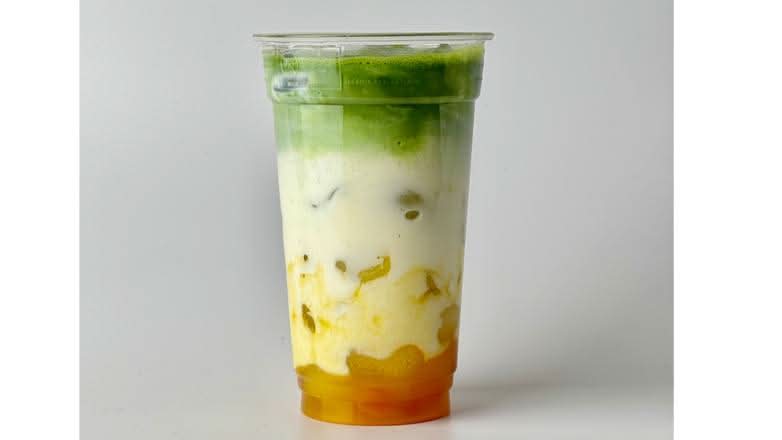 Mango Matcha Latte