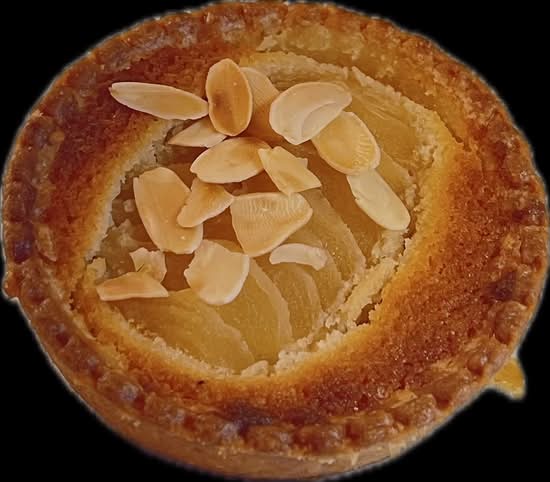 Tarteletka z Gruszka i Migdalami