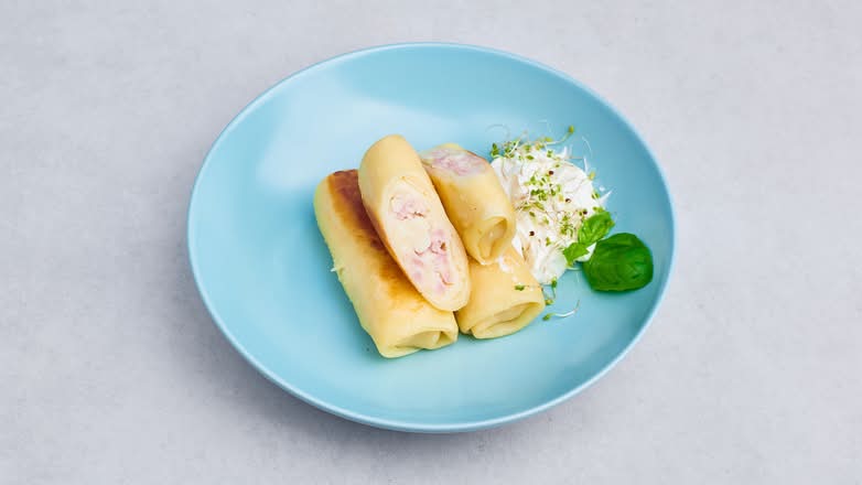 Naleśniki z Szynką i Mozzarellą