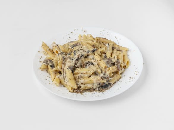 Penne śmietankowo-pieczarkowy