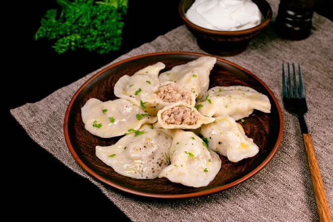 Pierogi z Mięsem
