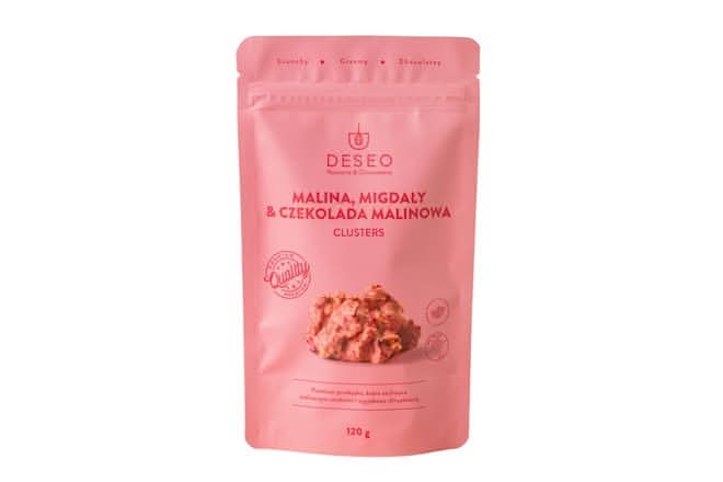 Clusters Malina, Migdały & Czekolada Malinowa