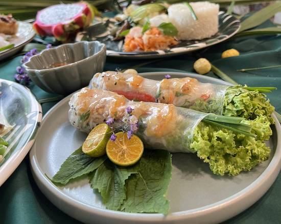Springrolls z krewetkami
