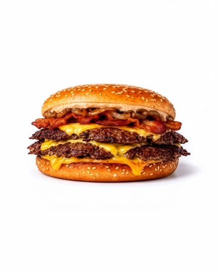 Cheese Double Smash Burger