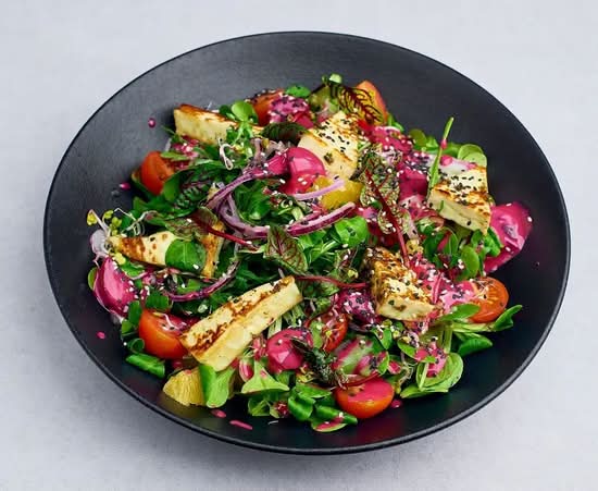 SAŁATA Z HALLOUMI_W