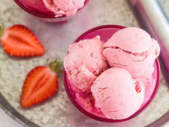 Lody truskawkowe (250g)