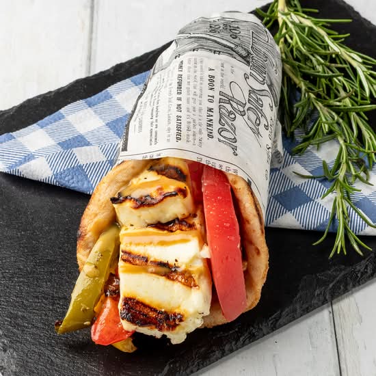 Pita halloumi