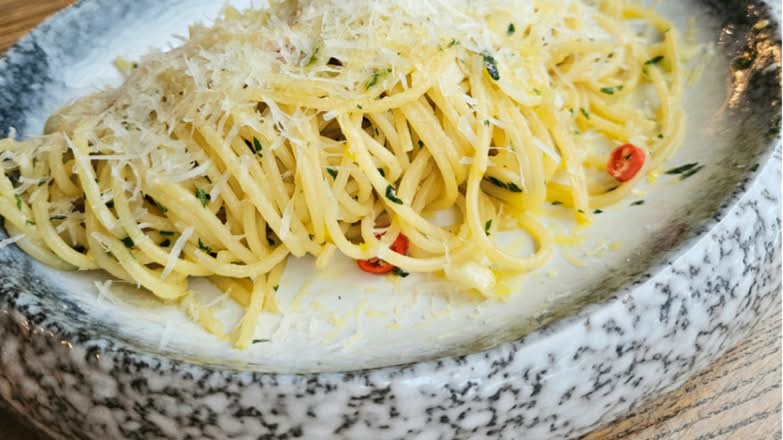 Spaghetti aglio e olio
