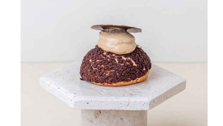 Ptyś tiramisu