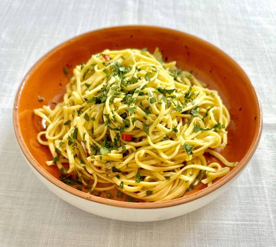 Pasta Aglio e Olio Peperoncino Vegano