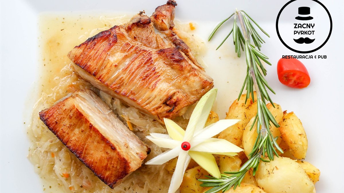 Pieczone żeberka wieprzowe (400g)