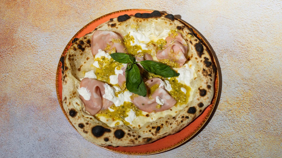 BIANCA MORTADELLA E PISTACHIO