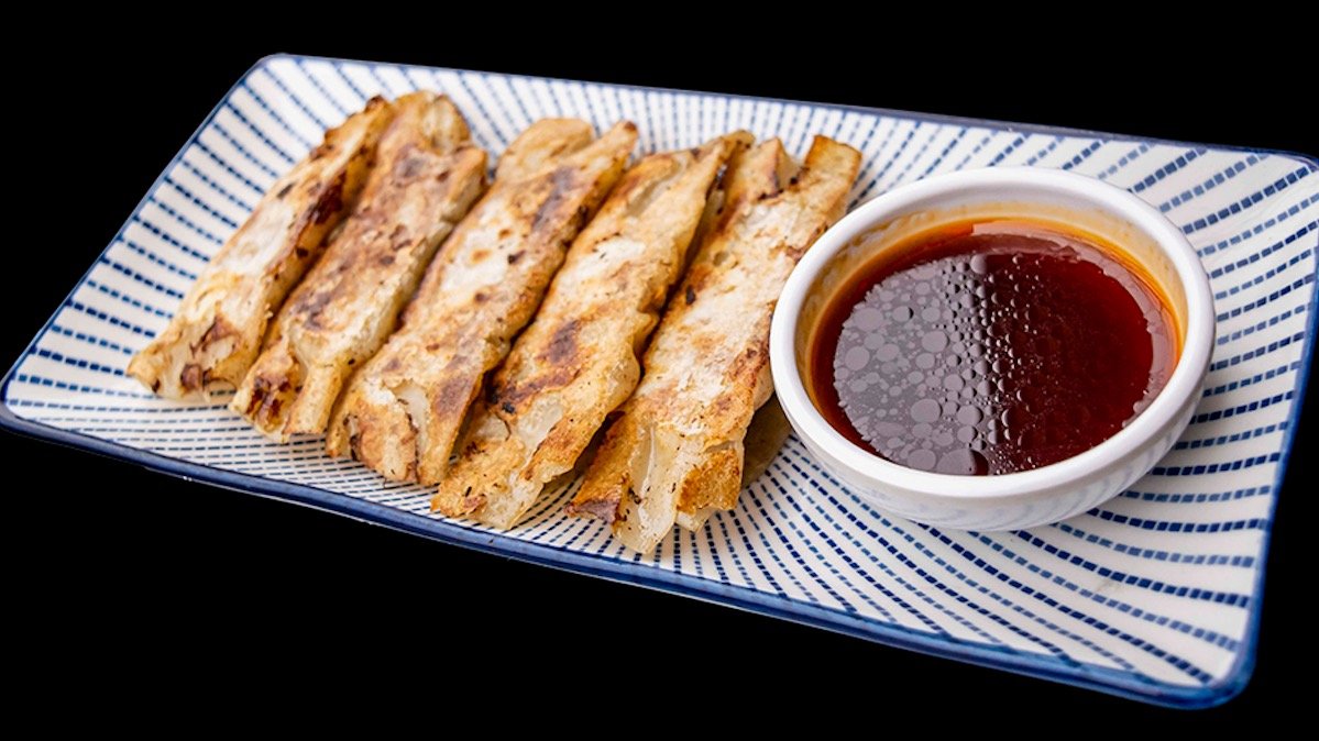 Natto gyoza