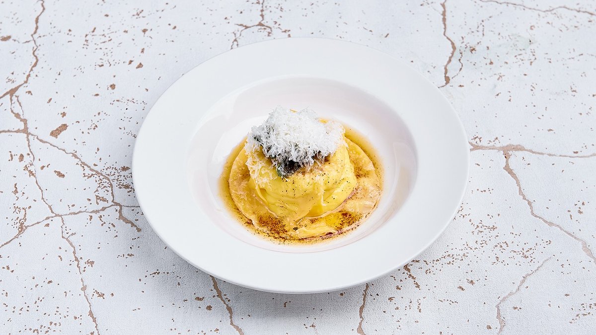 Raviolo Con Uovo