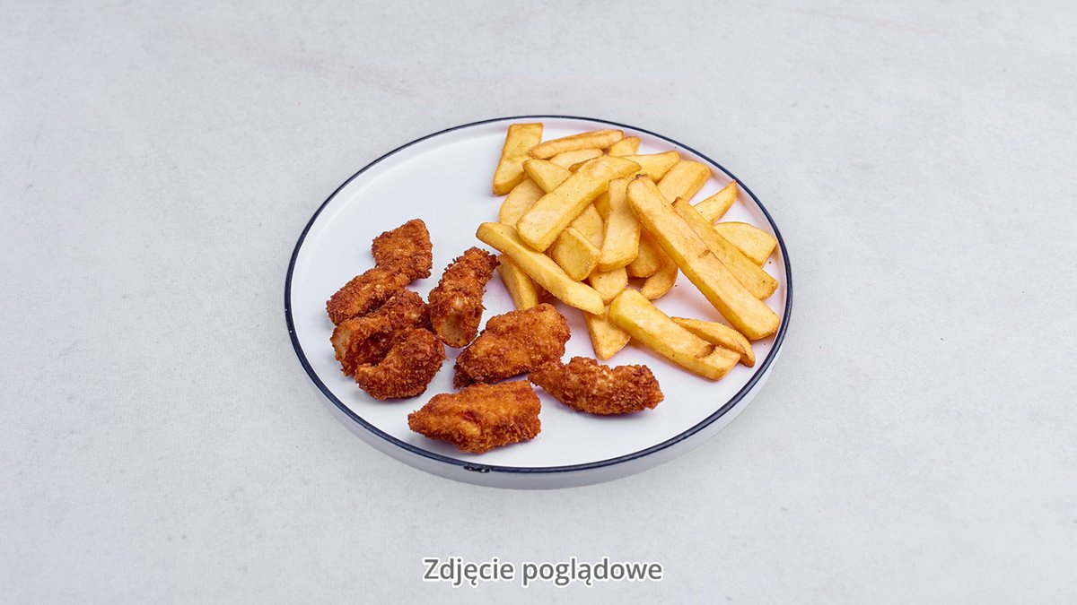Nuggetsy i frytki