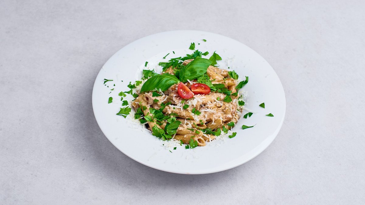 Penne con funghi