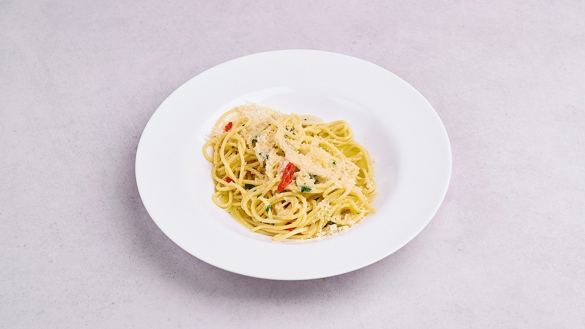 Spaghetti aglio olio