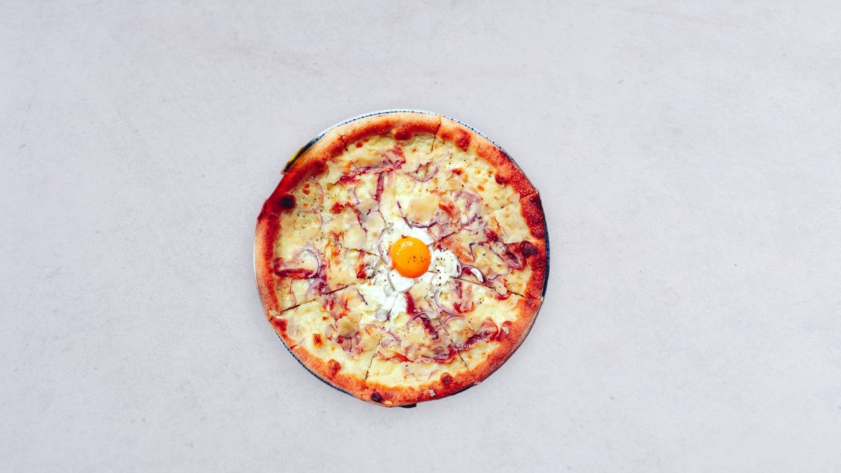 Pizza Carbonara