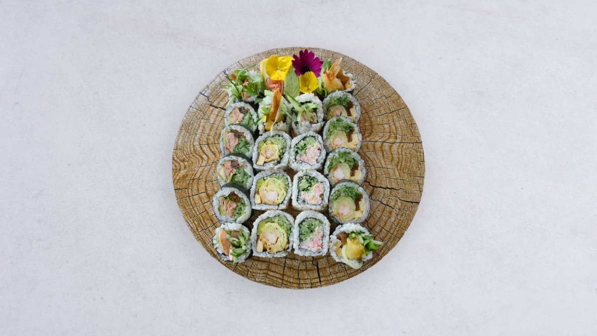 Zestaw grilled maki set