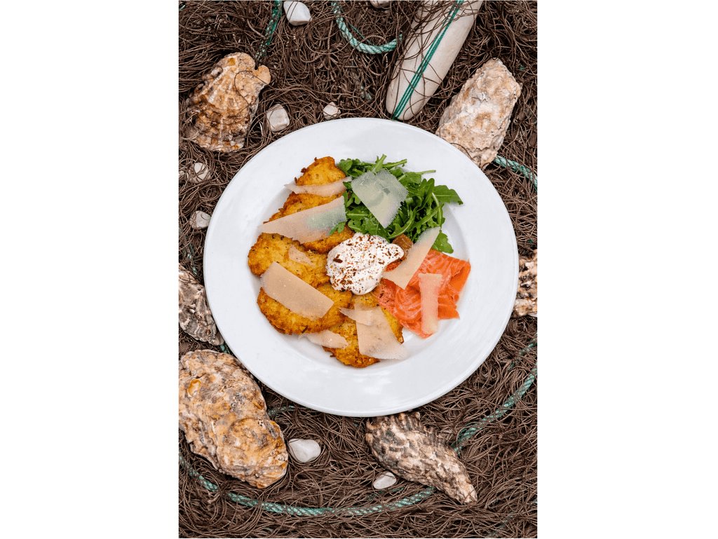 WT Placki ziemniaczane z łososiem gravlax