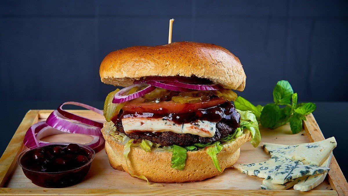 Burger Blue Cheese
