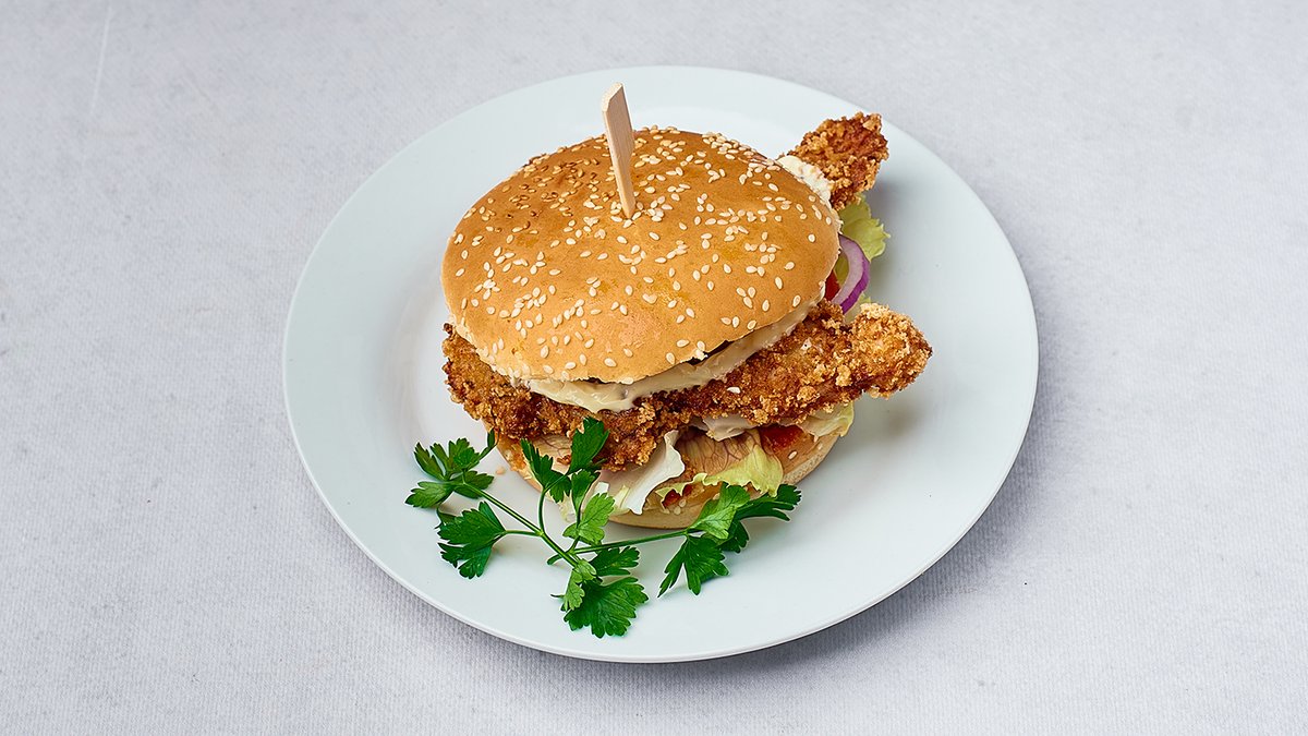 Burger kurczak